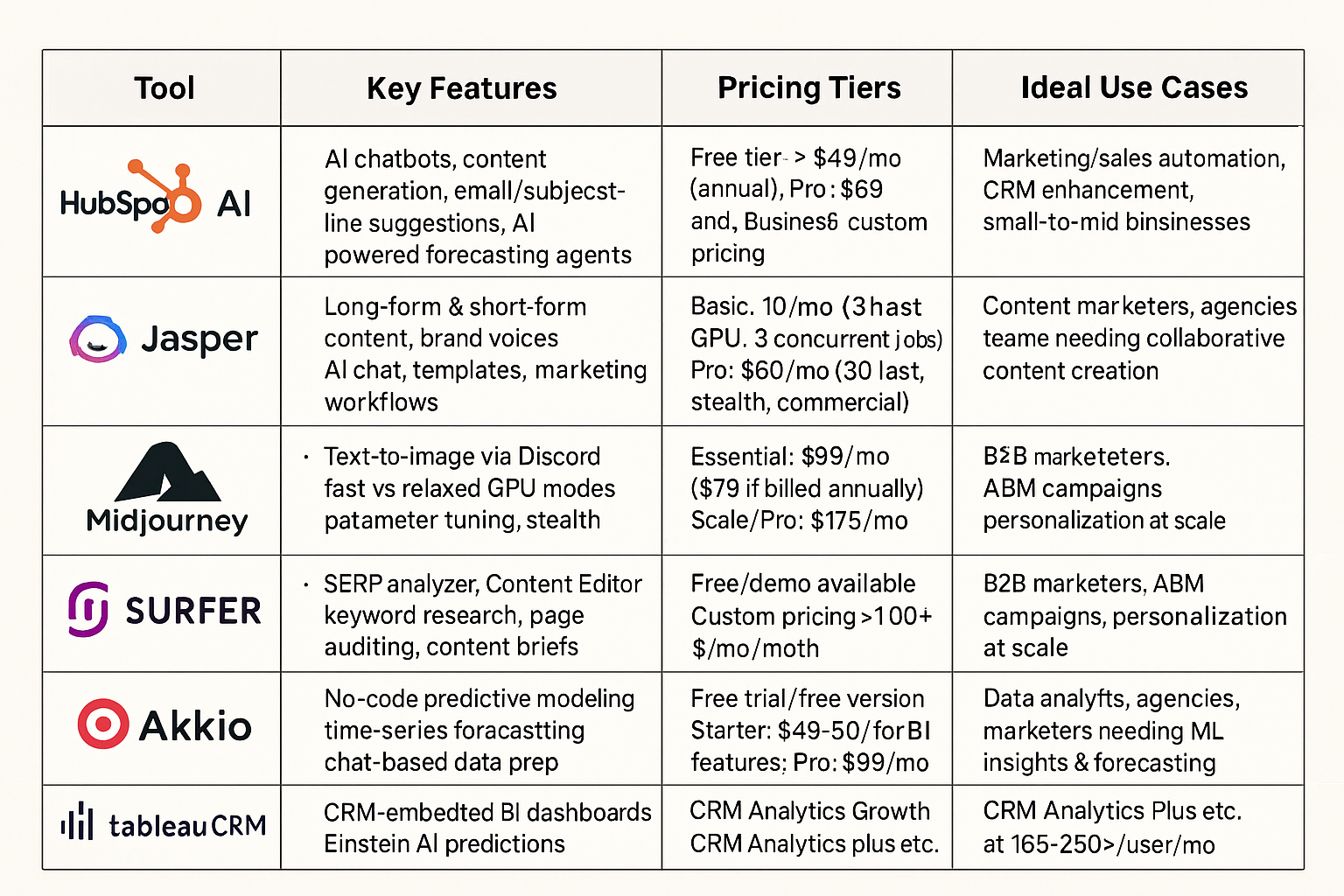 Top 7 AI Marketing Tools for Maximum ROI