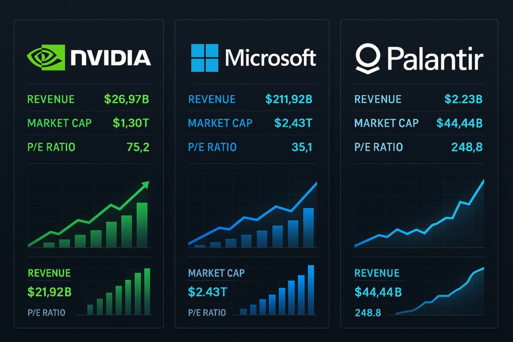 Comparing Palantir to Other AI Stocks